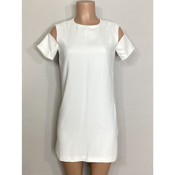New. HELMUT LANG ivory dress. Normally $495 - Picture 5 of 9